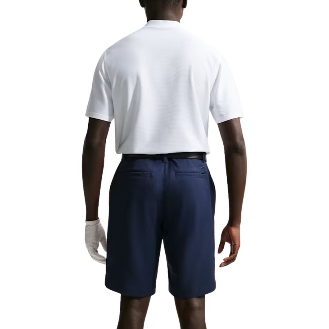 Nike Dri-FIT Velocity Golf Polo Shirt - White & Black