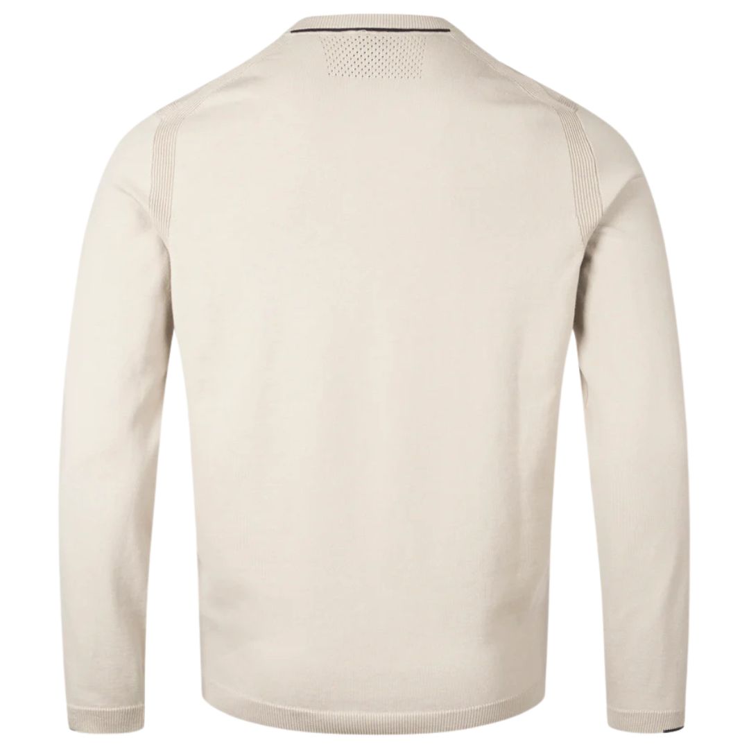 Hugo Boss EVER-X Cotton Sweater - Beige