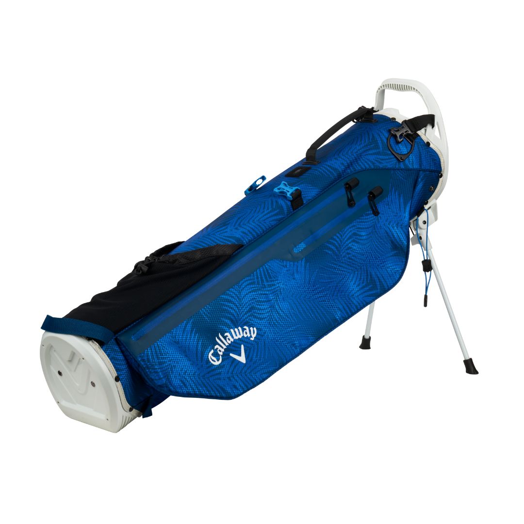 Callaway Par 3 HD Golf Pencil Bag - Blue Palms & Light Grey