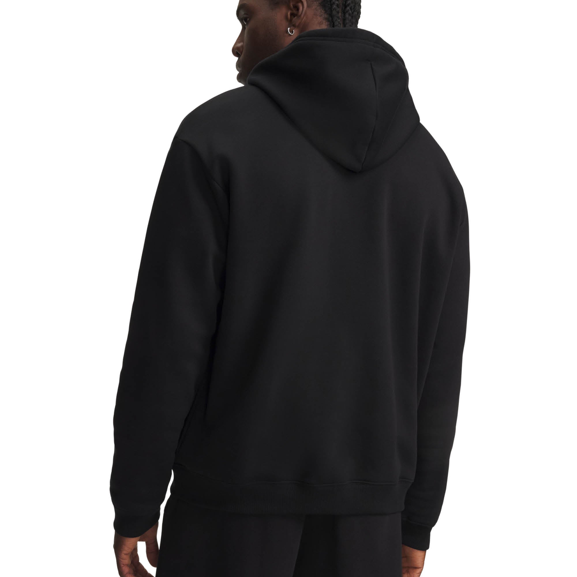 Under Armour Rival Fleece Golf Hoodie AW26 - Ultimate Black & White