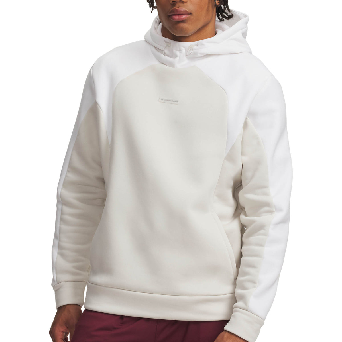 Under Armour Fleece Winterized Golf Hoodie - Summit White & White