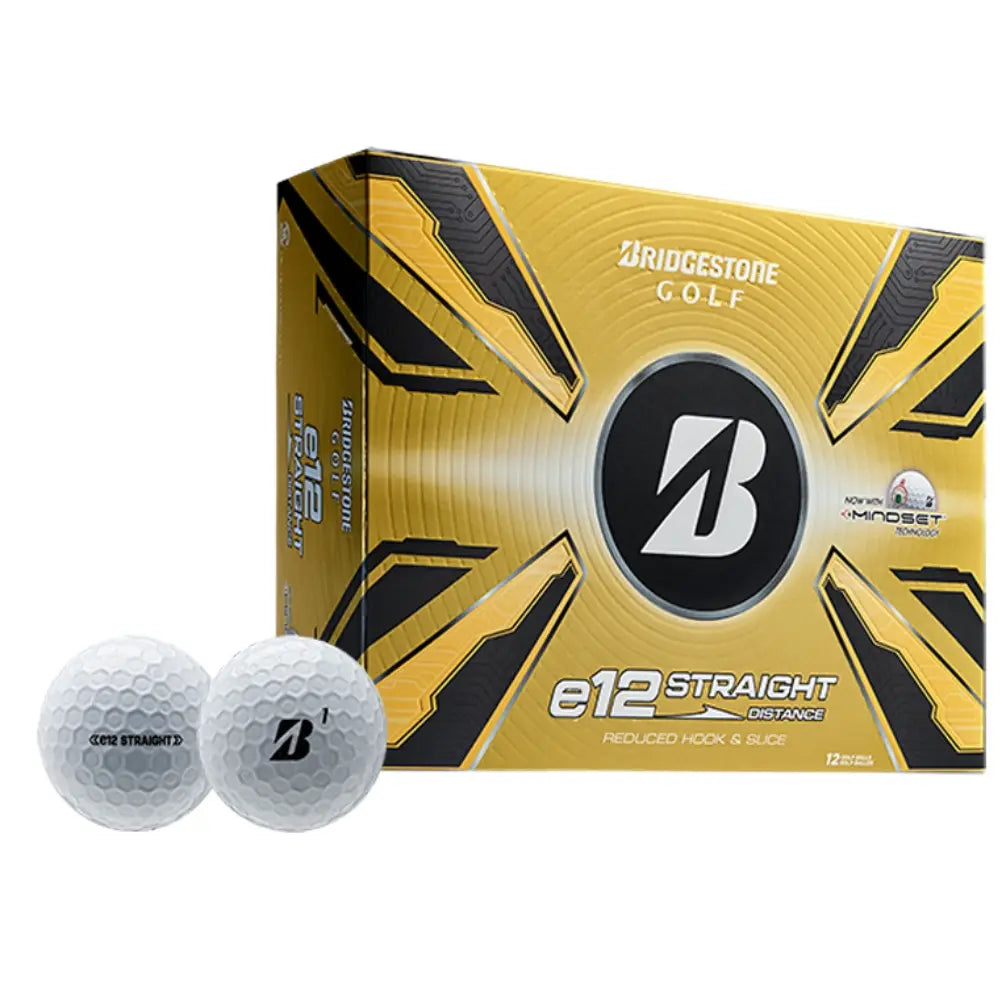 Bridgestone E12 Straight Golf Balls (White)