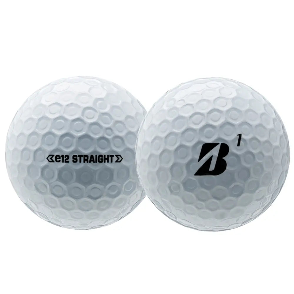 Bridgestone E12 Straight Golf Balls (White)