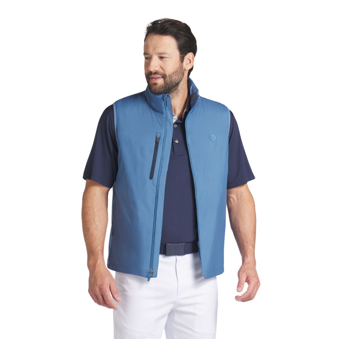 Puma Hielands Golf Vest (Blue Horizon)