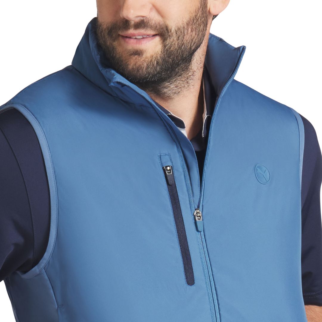 Puma Hielands Golf Vest (Blue Horizon)