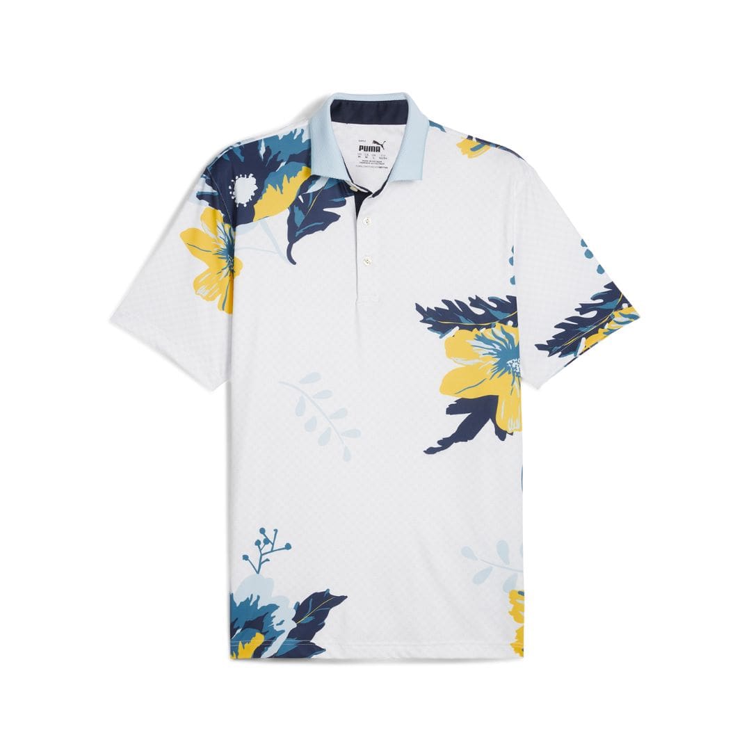 Puma MATTR Terrance Polo Shirt (Silver Sky)