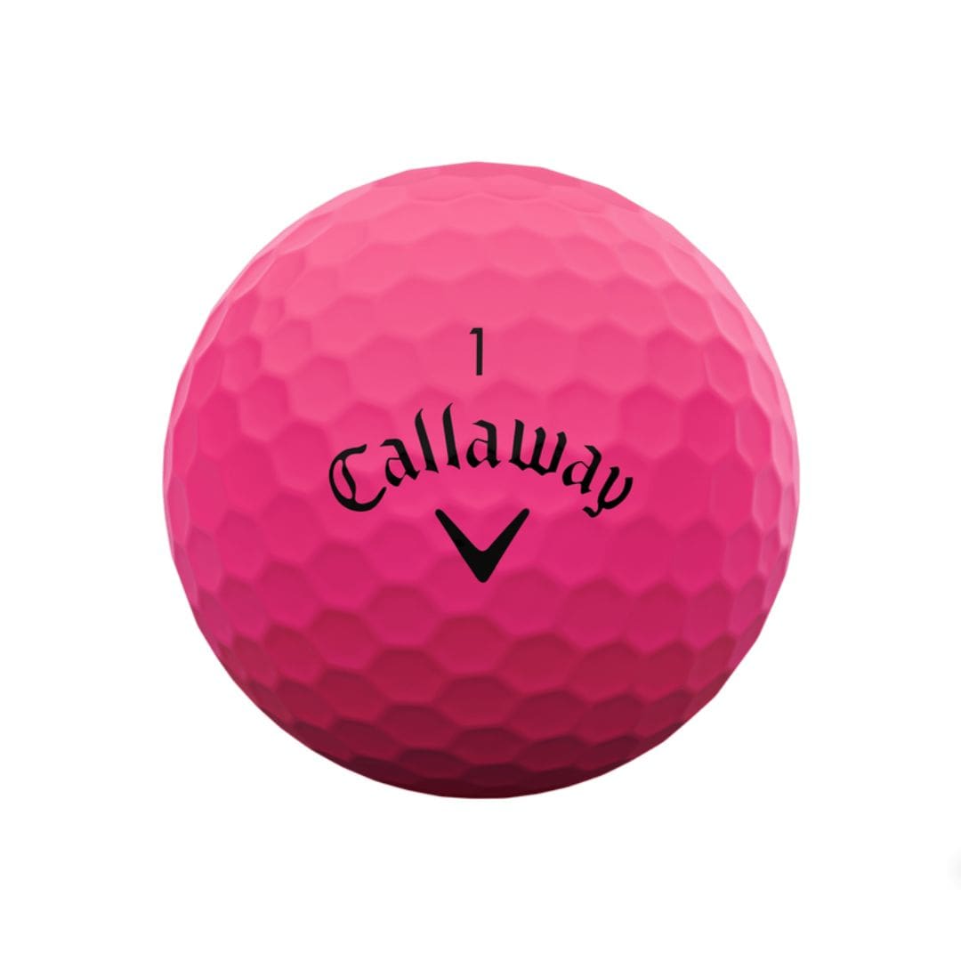 Callaway Supersoft Matte Golf Balls 2025 (Pink)