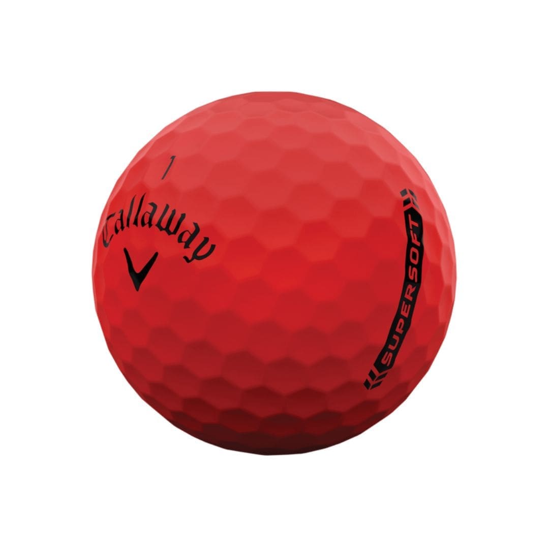 Callaway Supersoft Golf Balls (Red)