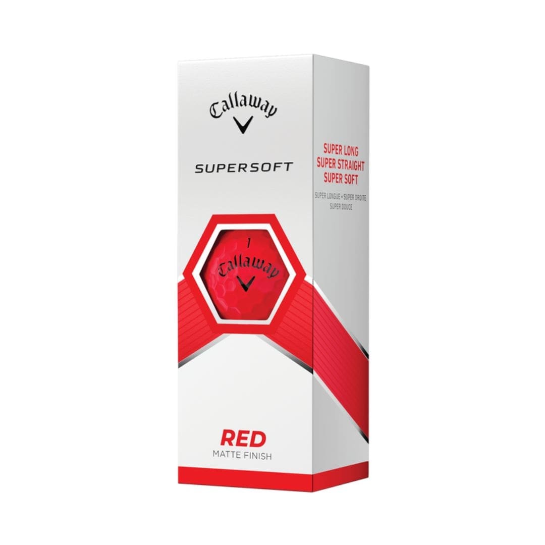 Callaway Supersoft Golf Balls (Red)