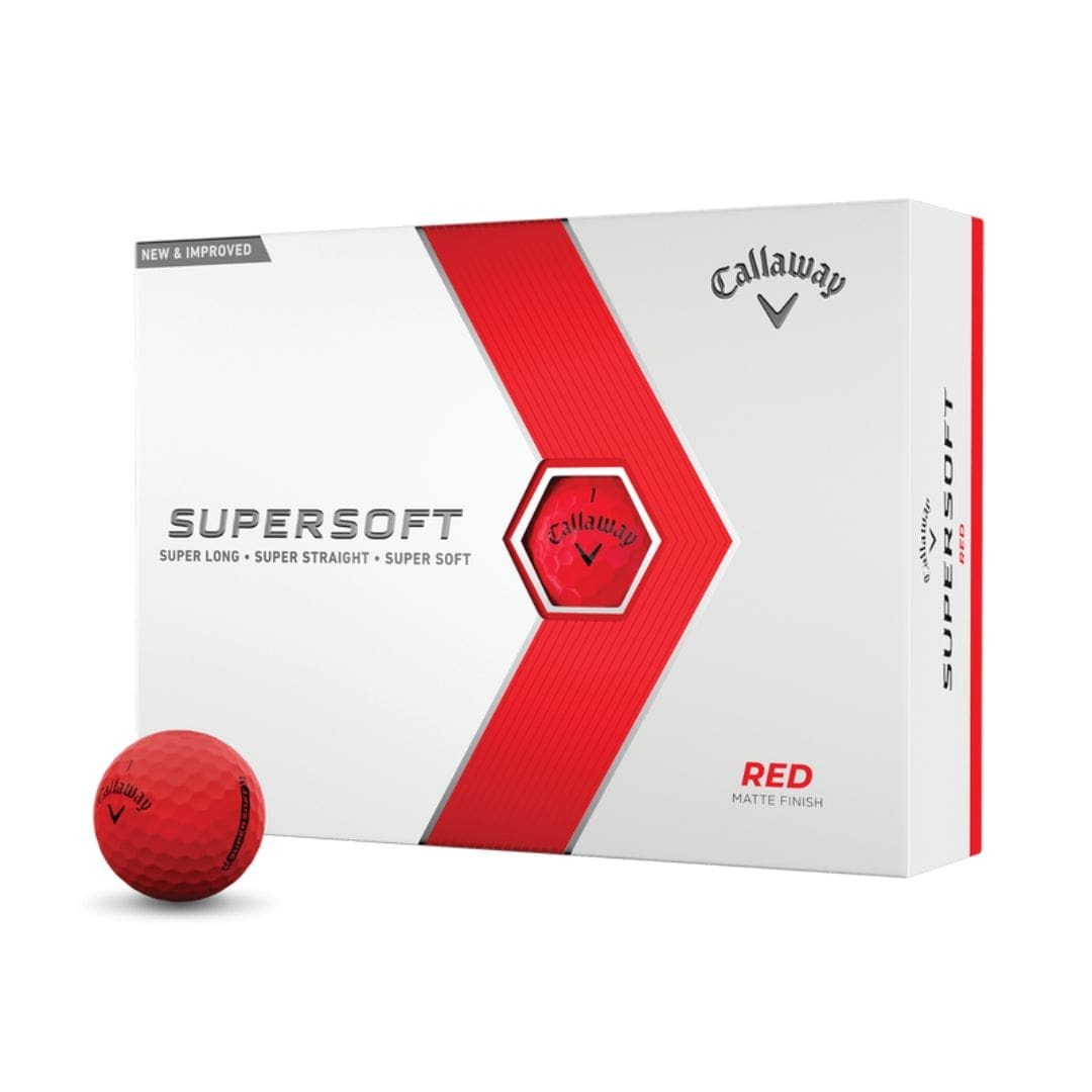 Callaway Supersoft Golf Balls (Red)