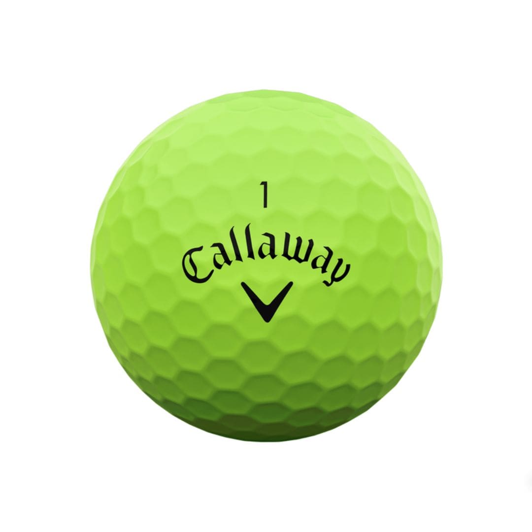 Callaway Supersoft Matte Golf Balls 2025 (Green)