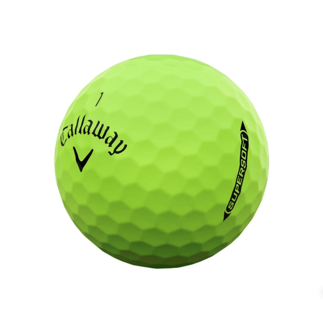 Callaway Supersoft Matte Golf Balls 2025 (Green)