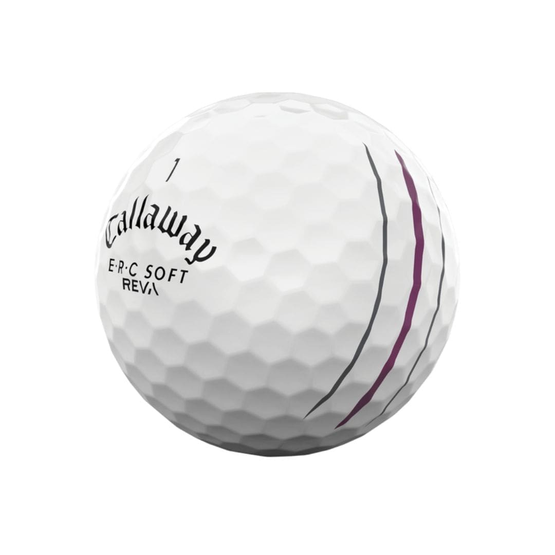 Callaway ERC Soft Reva Triple Track Golf Balls (White)