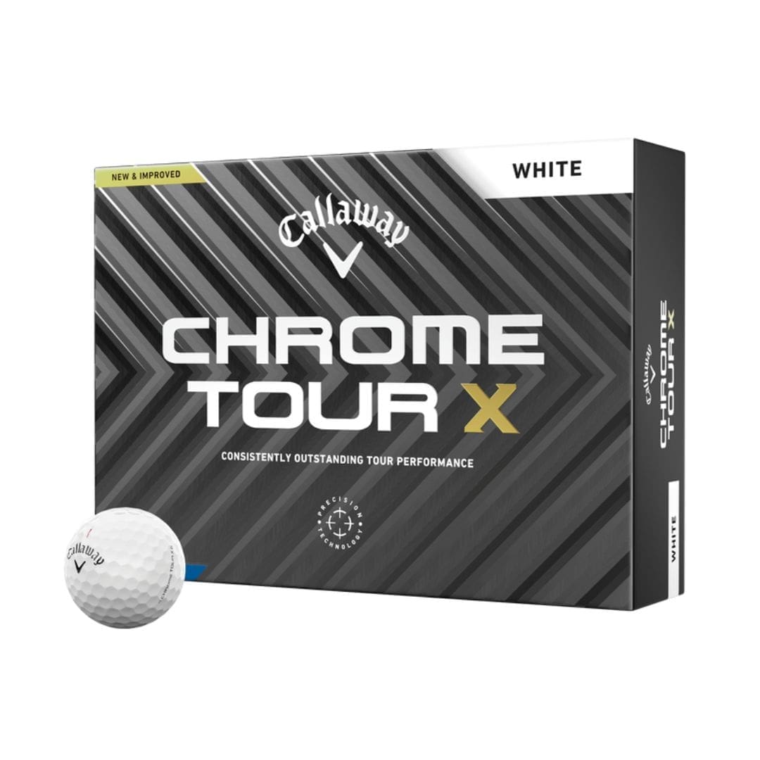 Callaway Chrome Tour X Golf Balls (White)