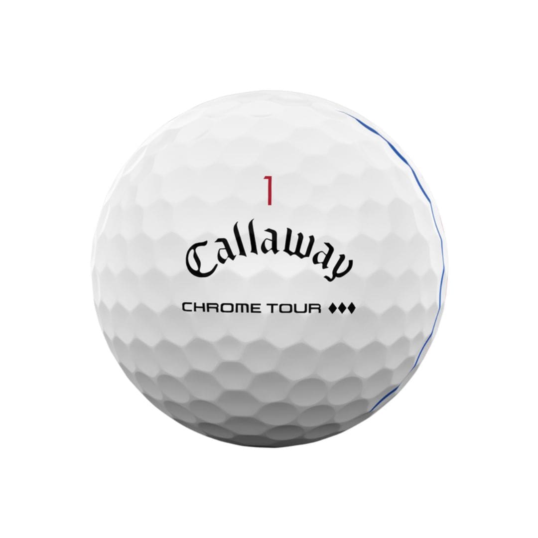 Callaway Chrome Tour Triple Diamond Triple Track Golf Balls (White)