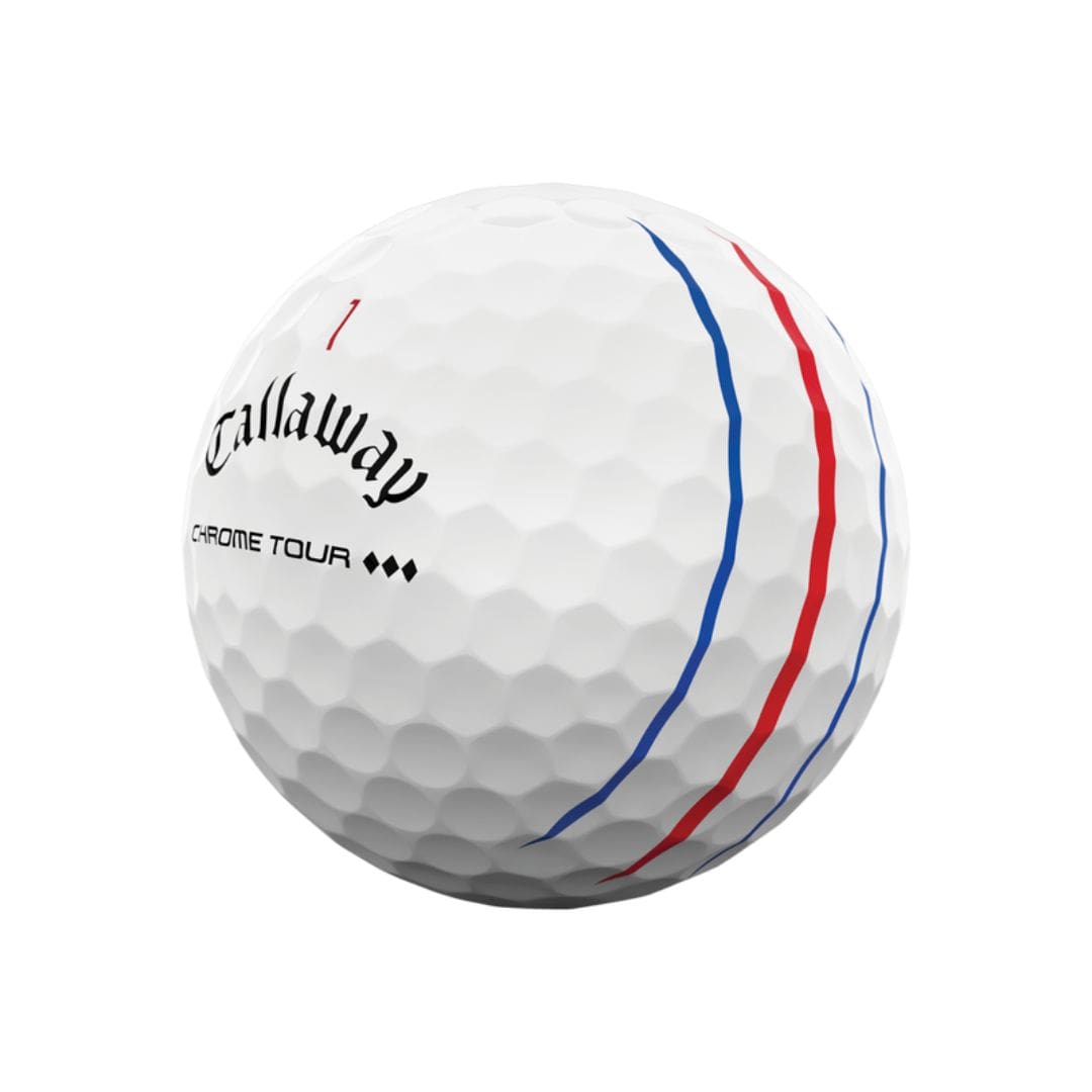 Callaway Chrome Tour Triple Diamond Triple Track Golf Balls (White)