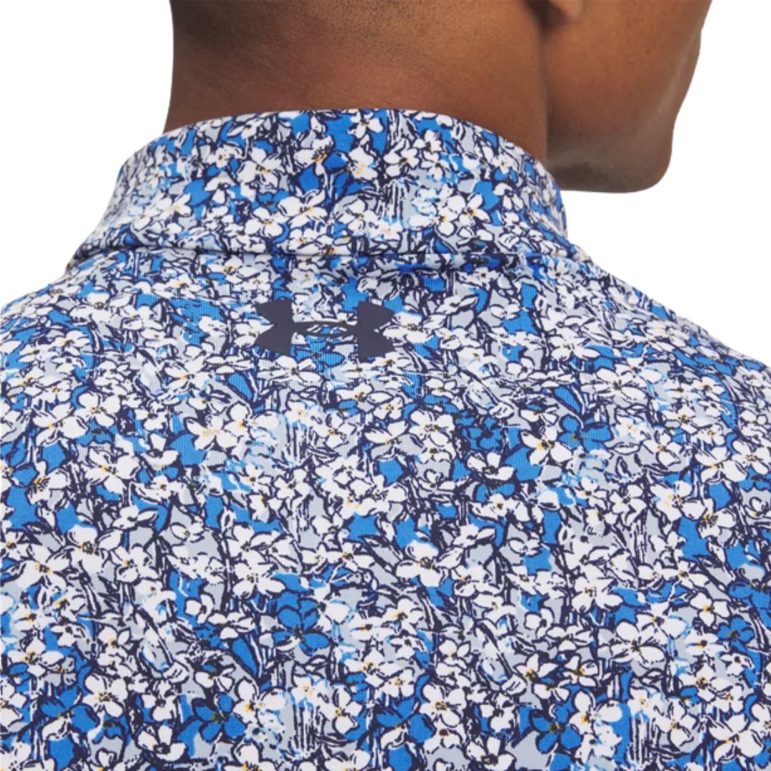 Under Armour Playoff 3.0 Floral Golf Polo Shirt