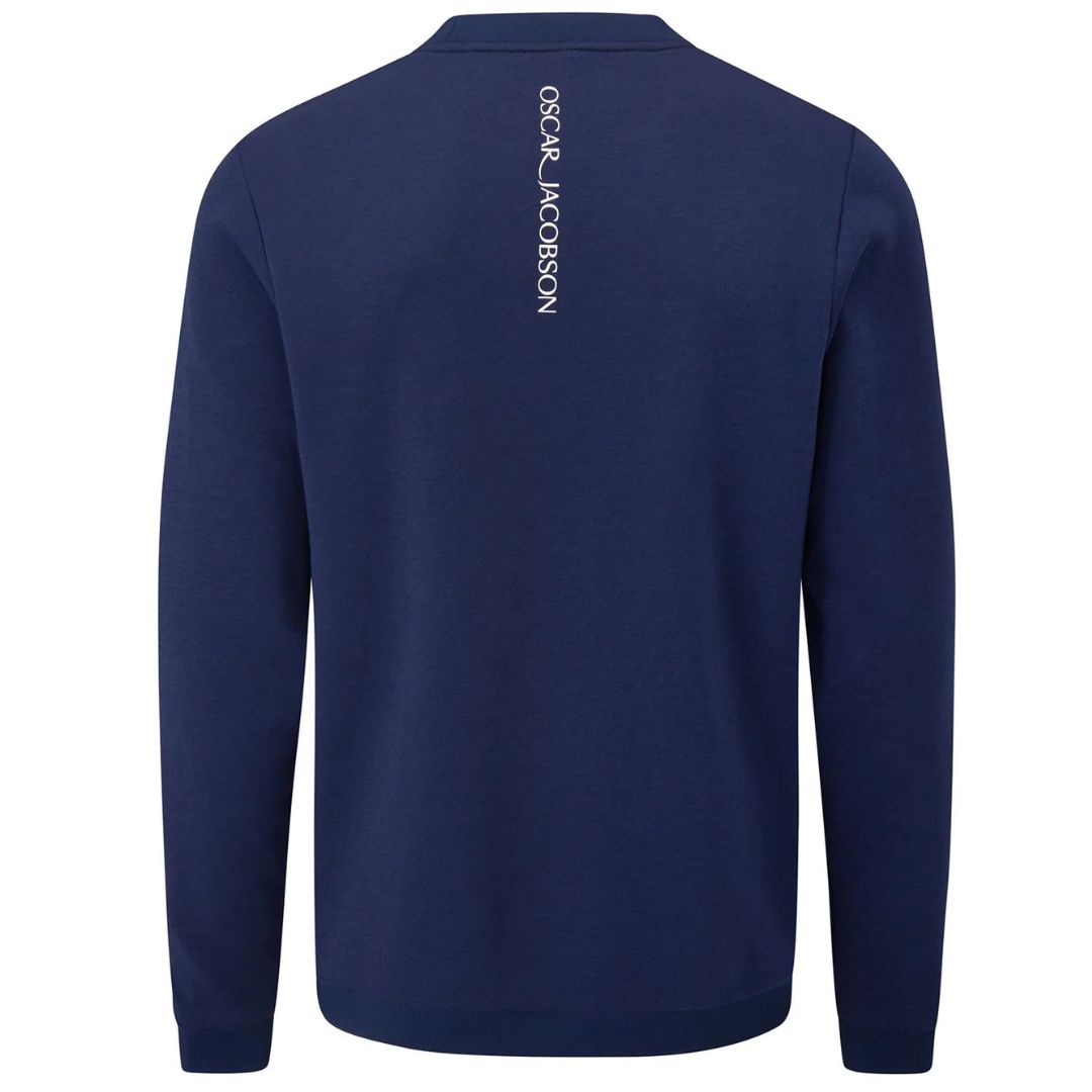 Oscar Jacobson Johnstone Tour Golf Crew Neck Pullover
