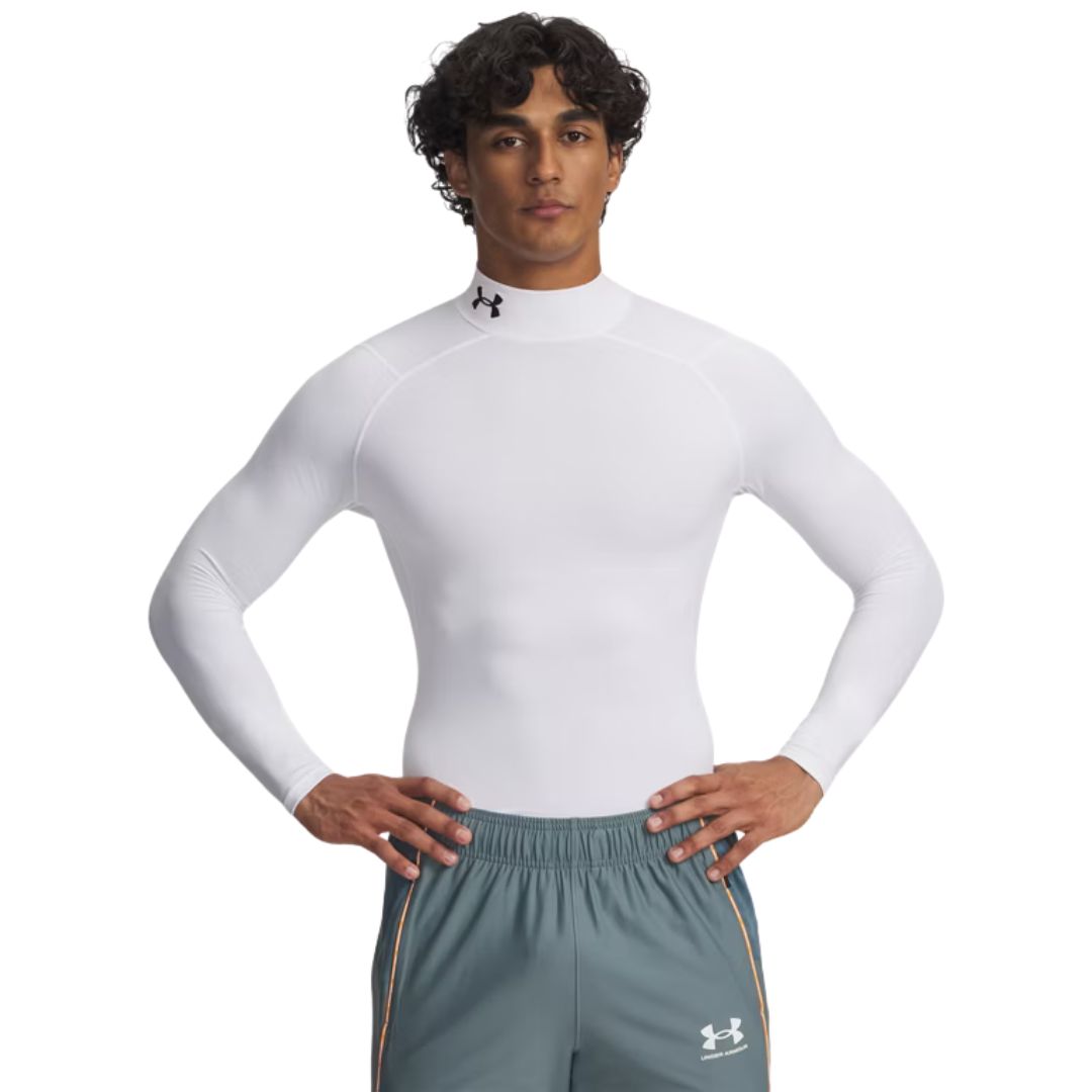 Under Armour ColdGear Compression Baselayer - White