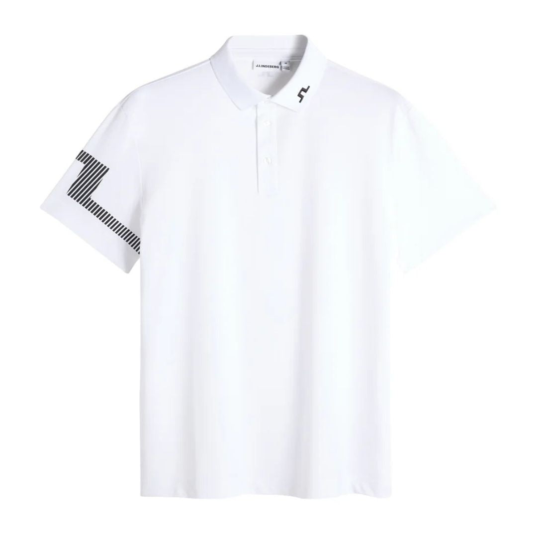 J Lindeberg Heath Polo Shirt - White
