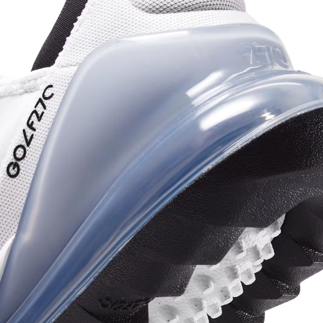 Nike Air Max 270 G Golf Shoe - White, Pure Platinum & Black