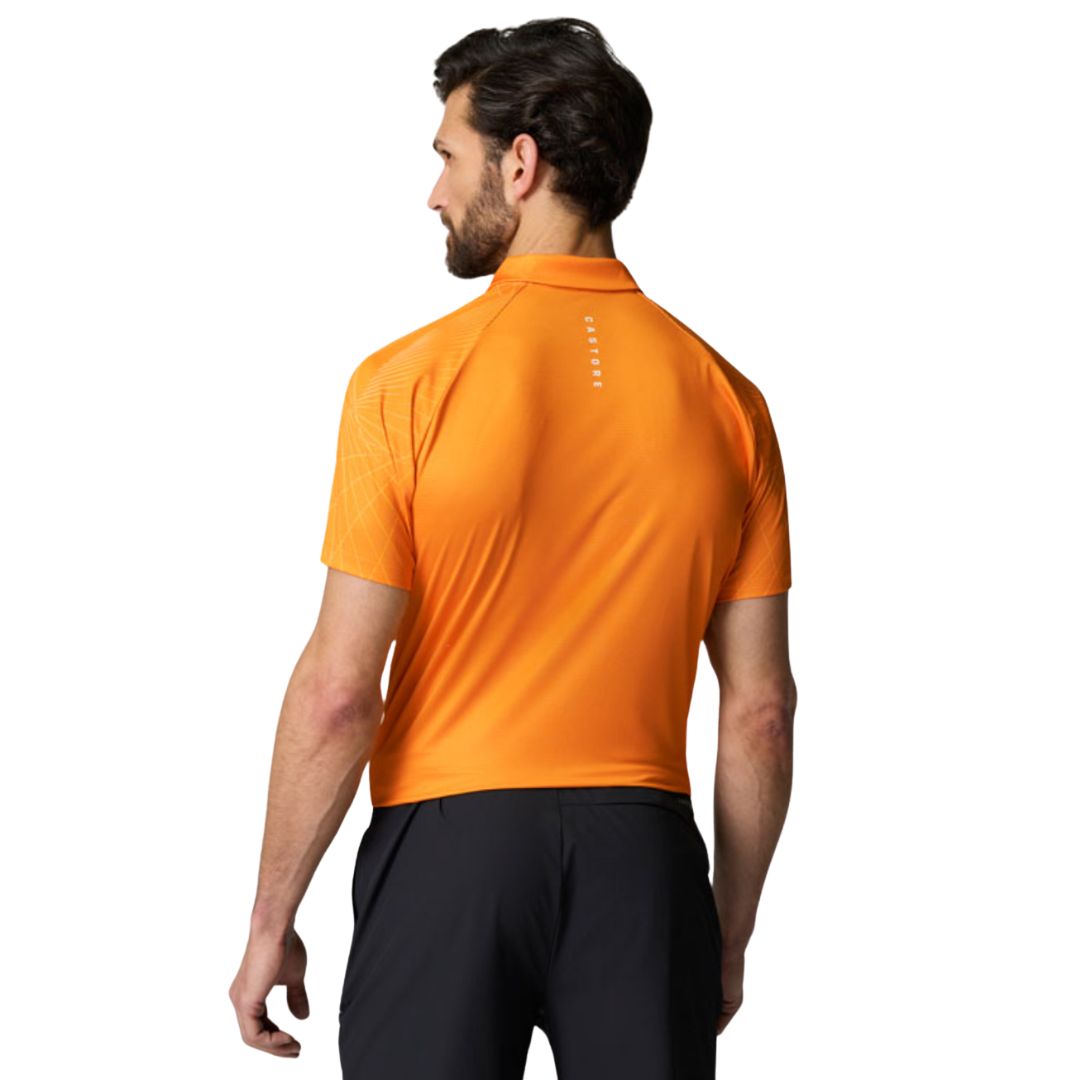 Castore Club Shoulder Graphic Golf Polo Shirt