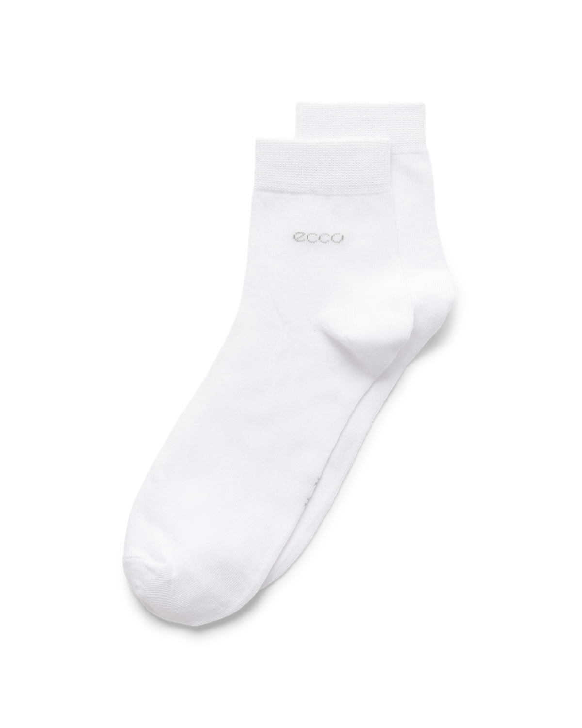 Ecco Classic Ankle Cut Socks - 3 Pack - White