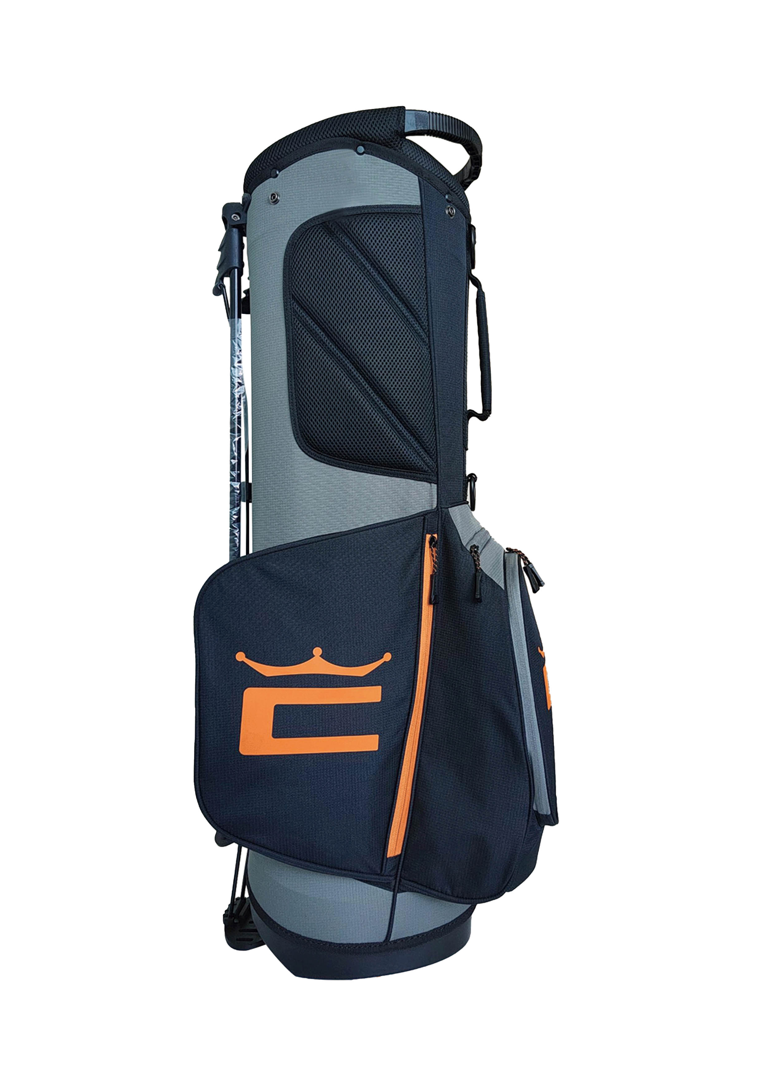 Cobra Signature Golf Stand Bag - Flourescent Orange, Castlerock & Puma Black