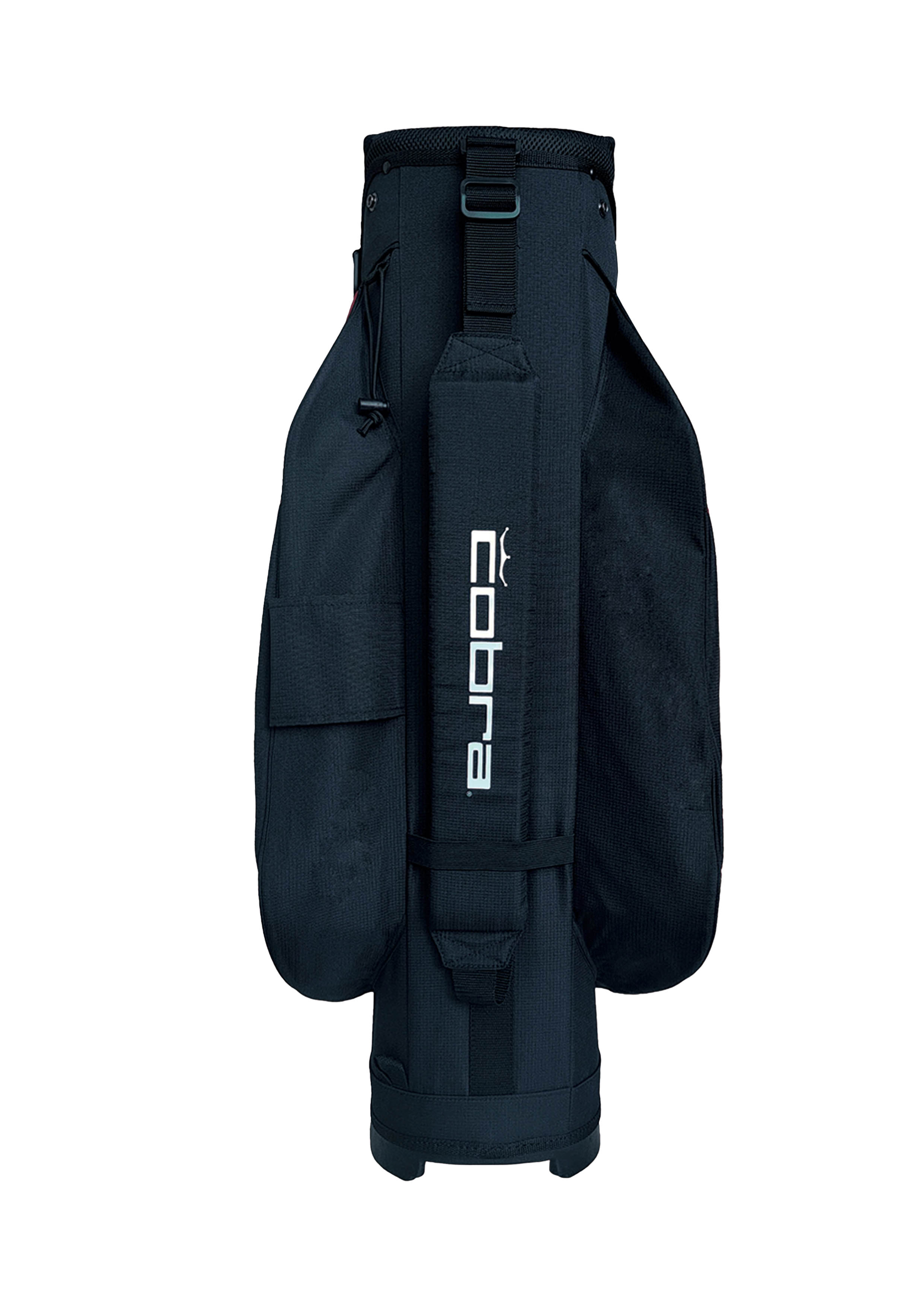 Cobra Signature Golf Cart Bag - Bright White, High Risk Red & Puma Black