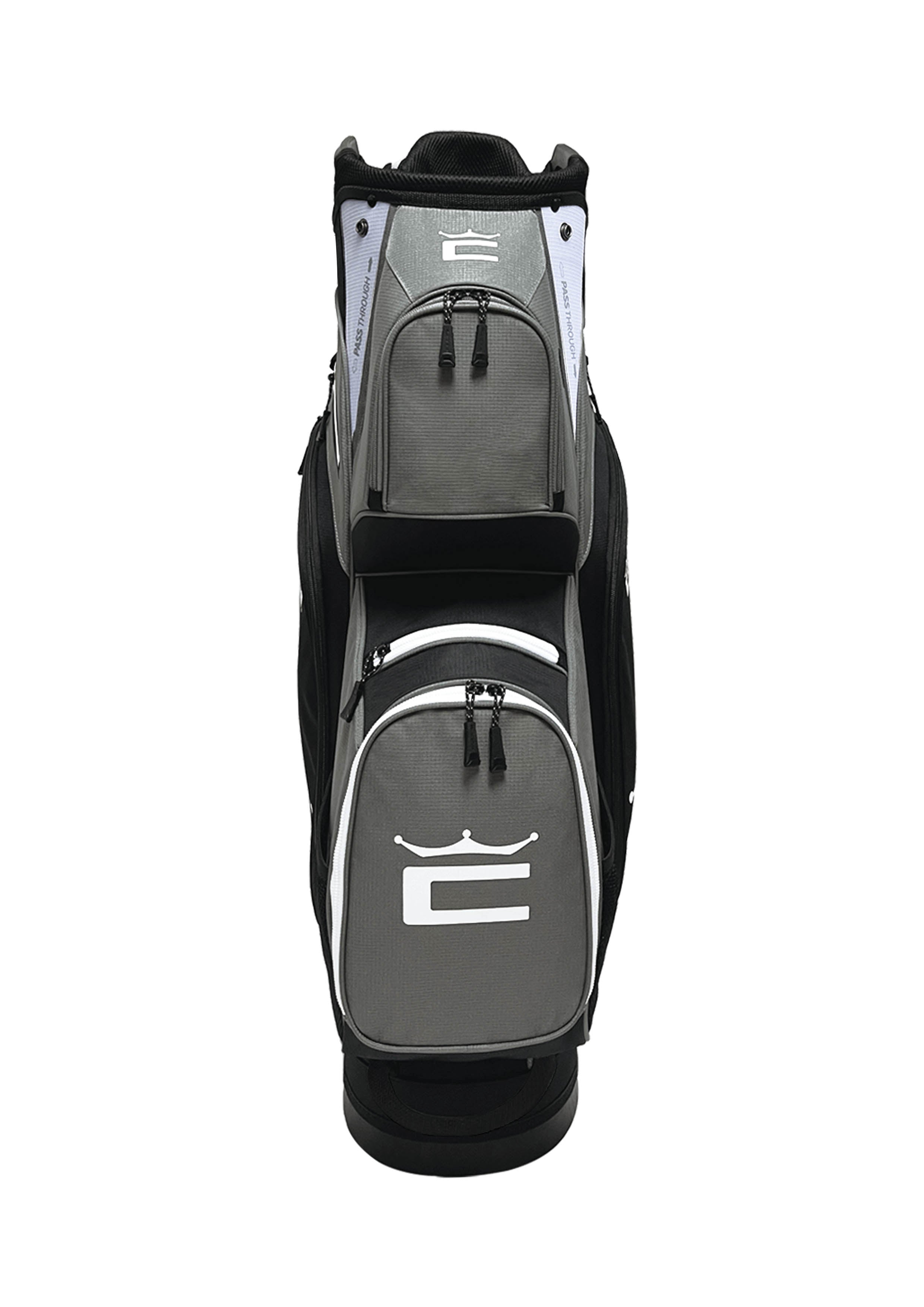 Cobra Signature Golf Cart Bag - Bright White, Castlerock & Puma Black