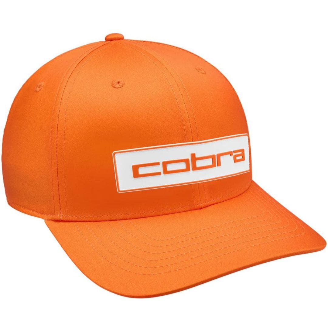 Cobra Tour Tech Cap (Orange & White)
