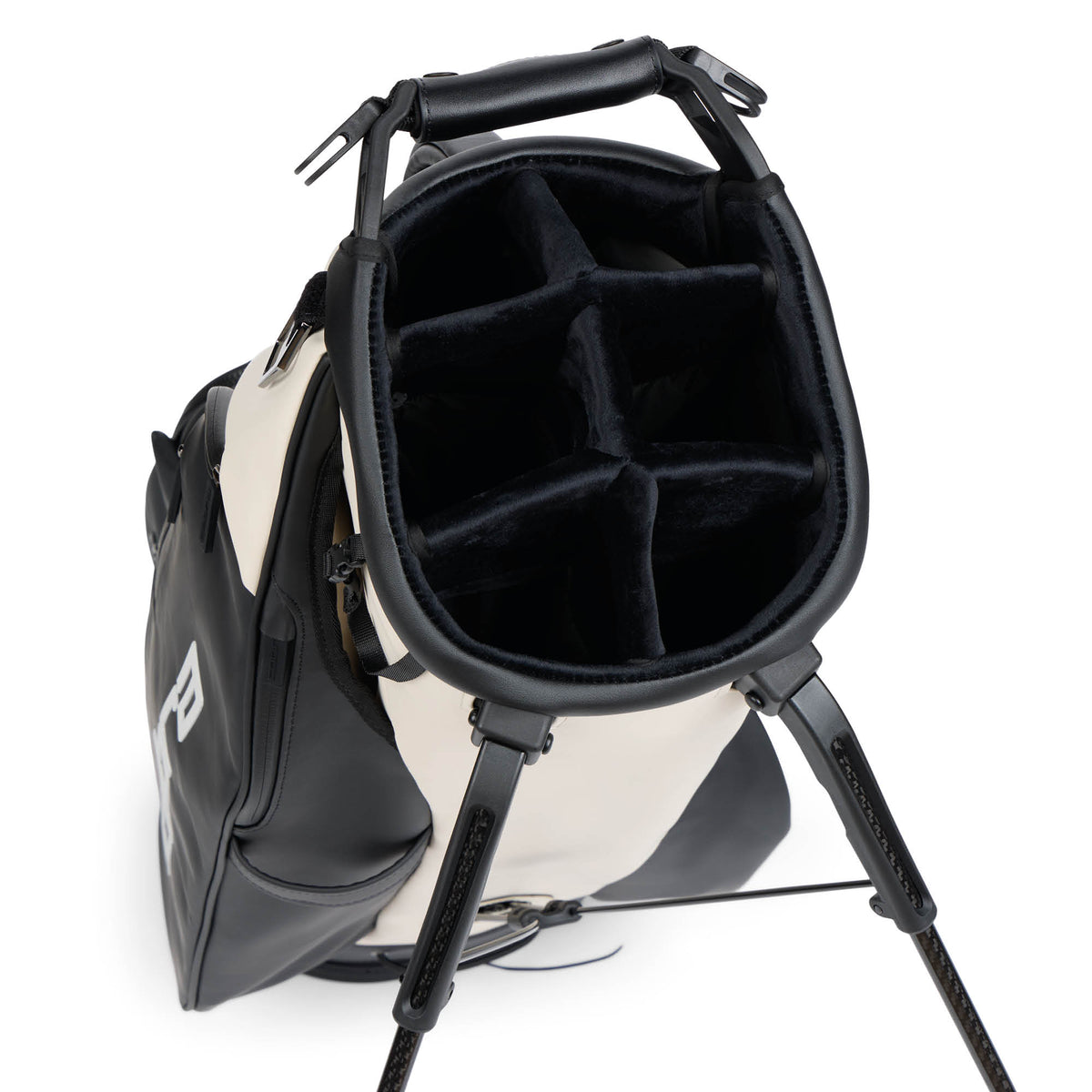 Cobra x Vessel Core Golf Tour Stand Bag - Black & Grey
