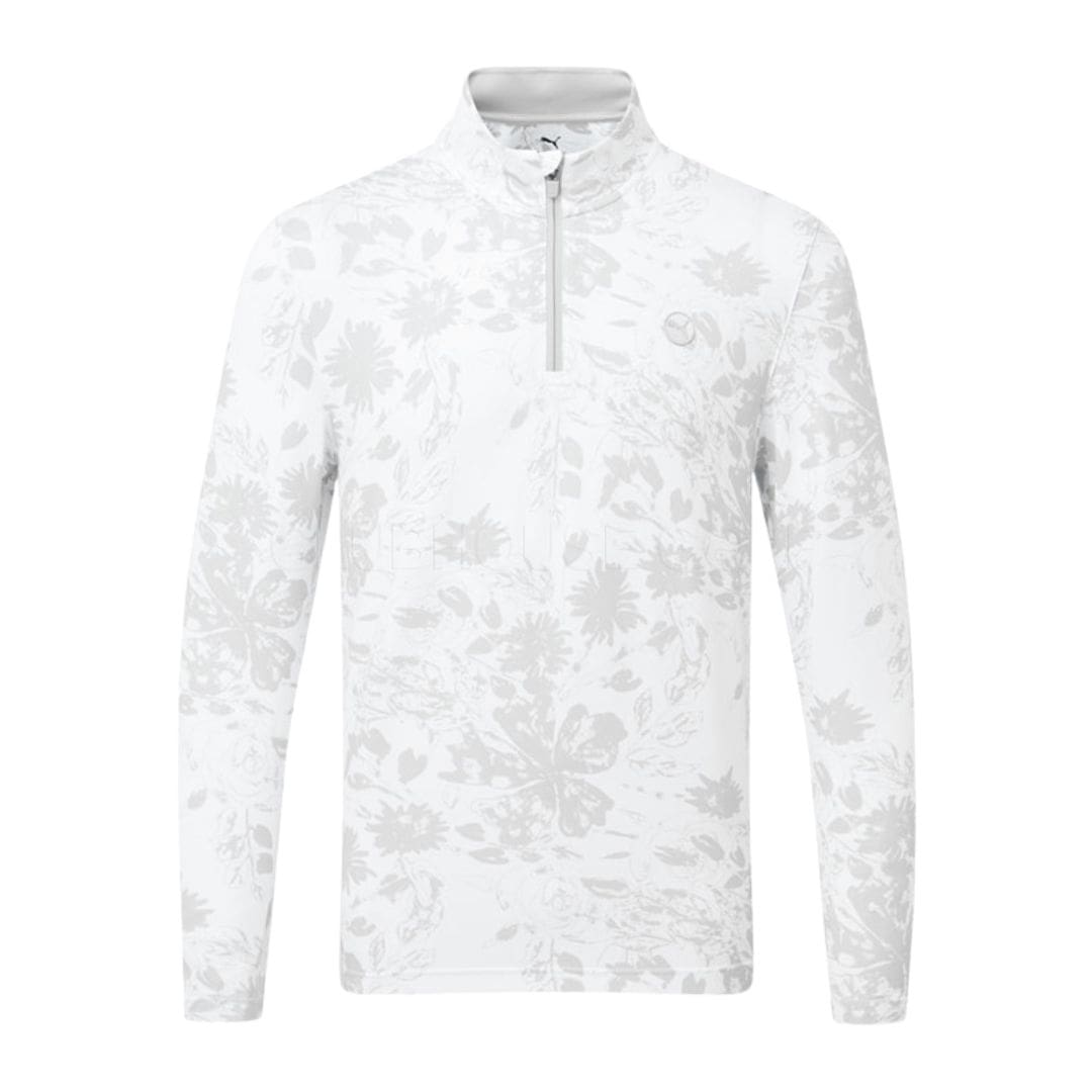 Puma Pure 2.0 Rose Golf Quarter-Zip Midlayer