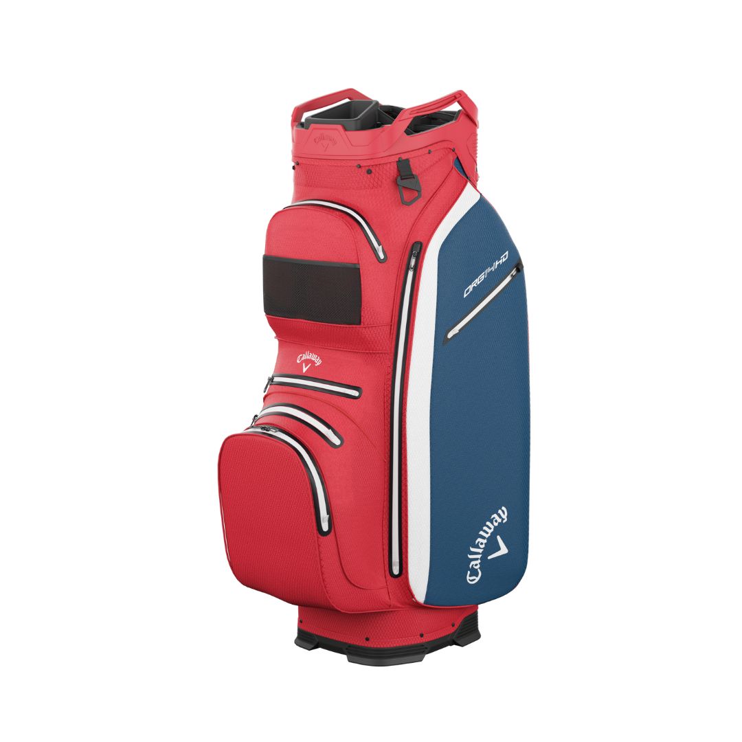 Callaway Org 14 HD Golf Cart Bag - Red, White & Navy