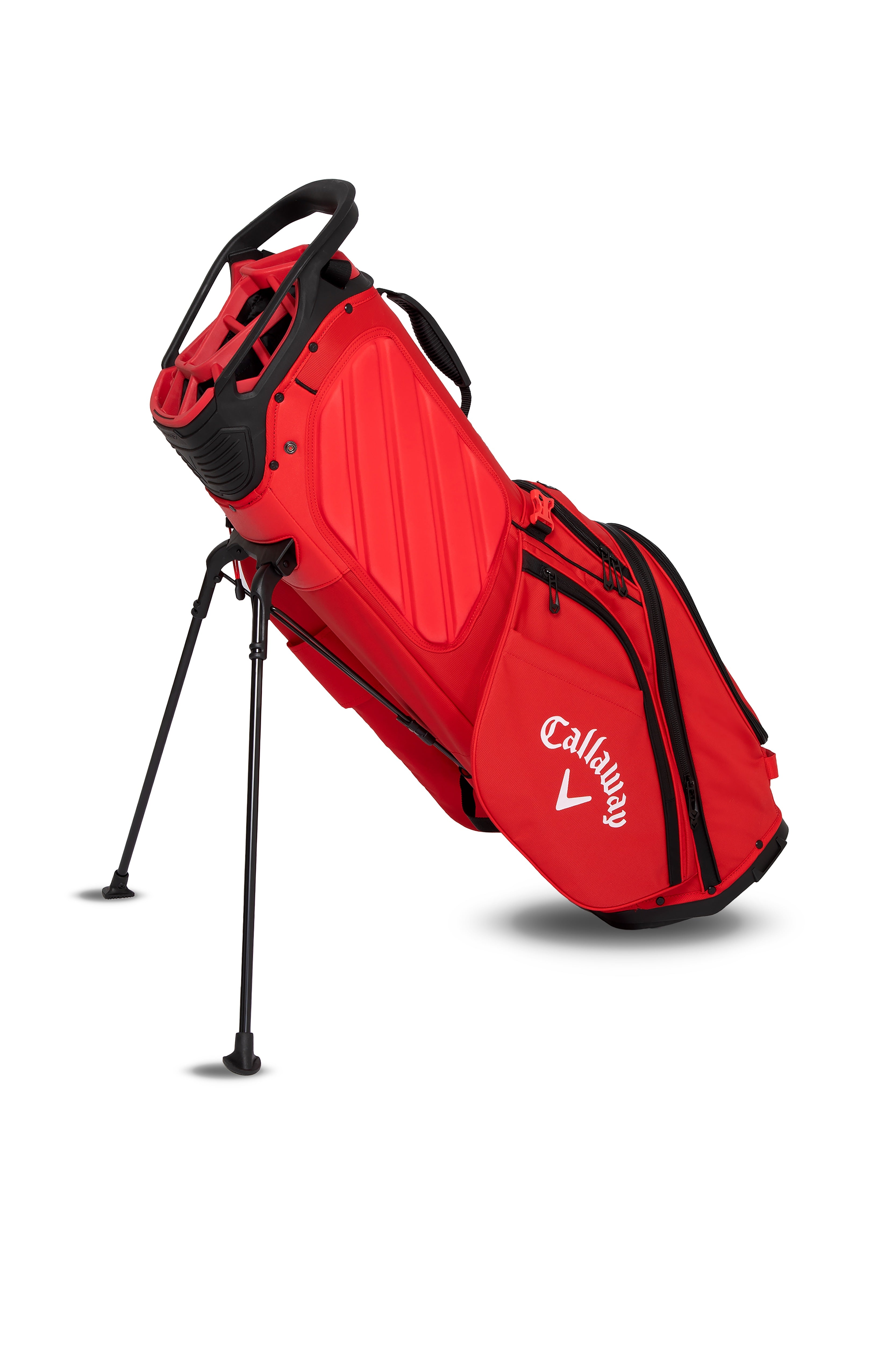 Callaway Fairway 14 Golf Stand Bag - Fire Red, Black & White