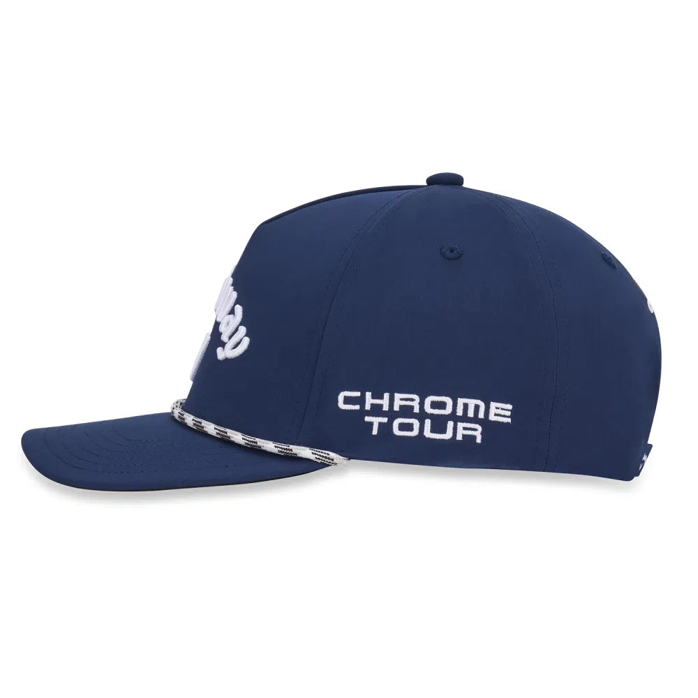 Callaway 2026 Tour Authentic Performance Rope Golf Cap - Navy