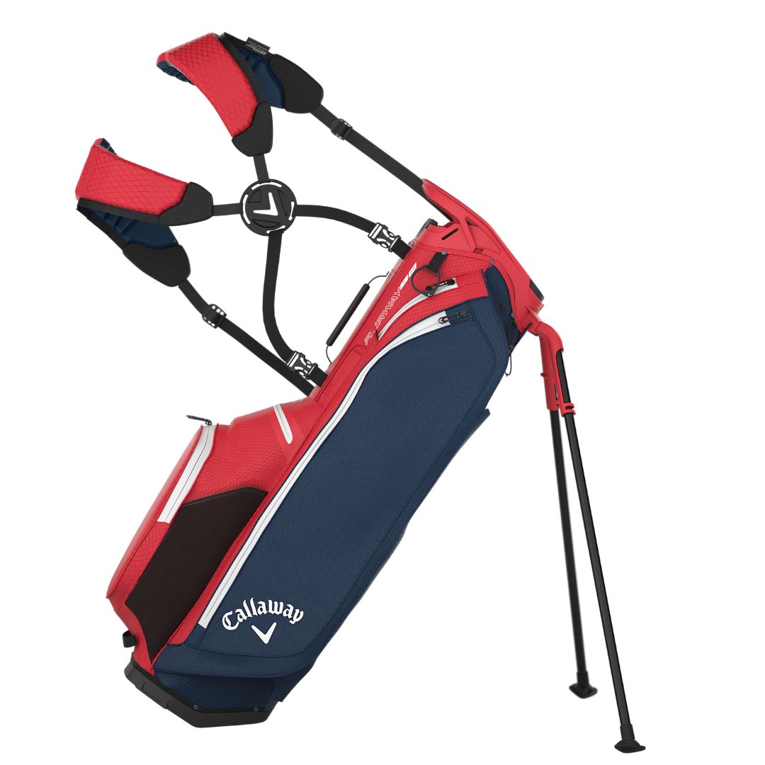 Callaway Fairway C HD Golf Stand Bag - Red, White & Navy