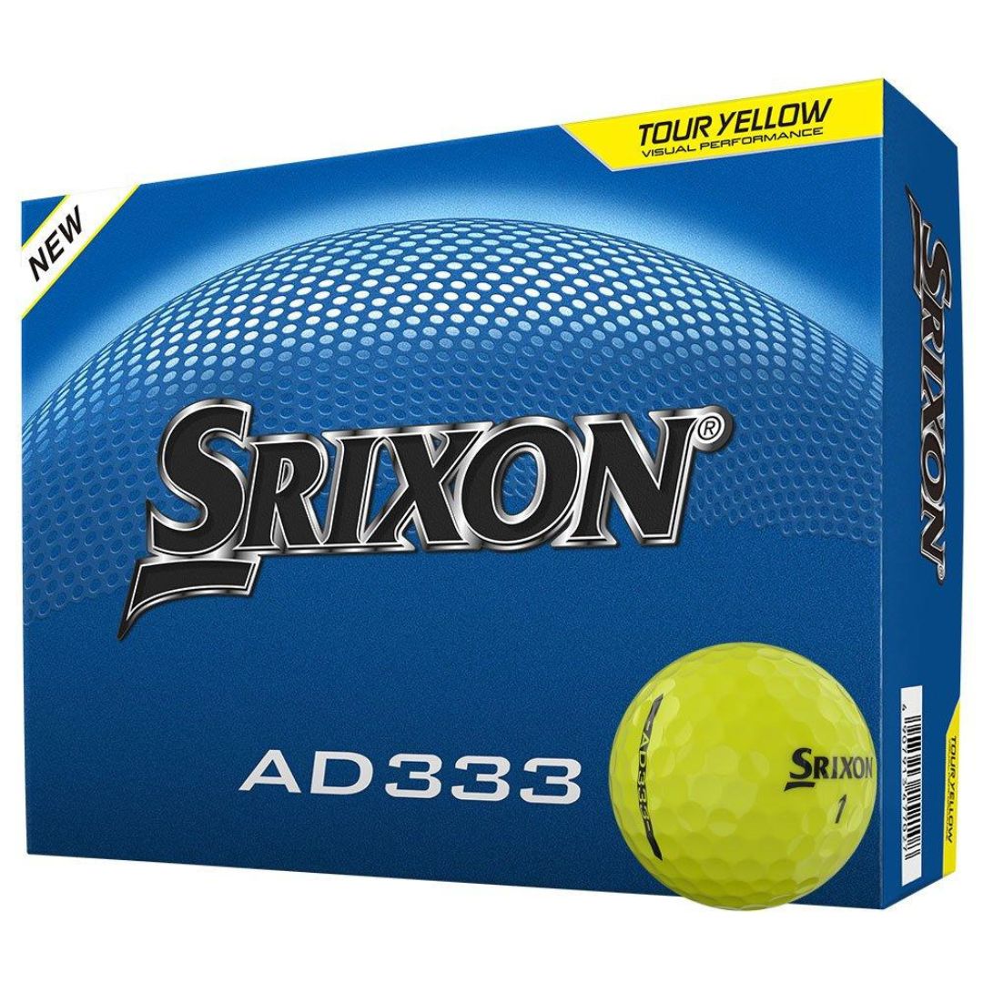 Srixon AD333 Golf Balls - Yellow