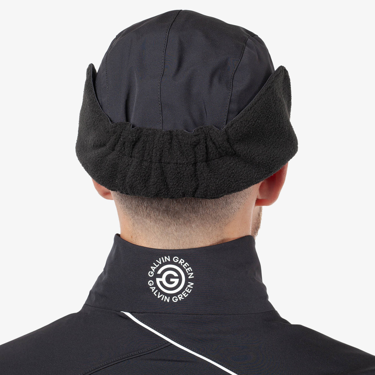 Galvin Green Archer Waterproof Golf Hat - Black