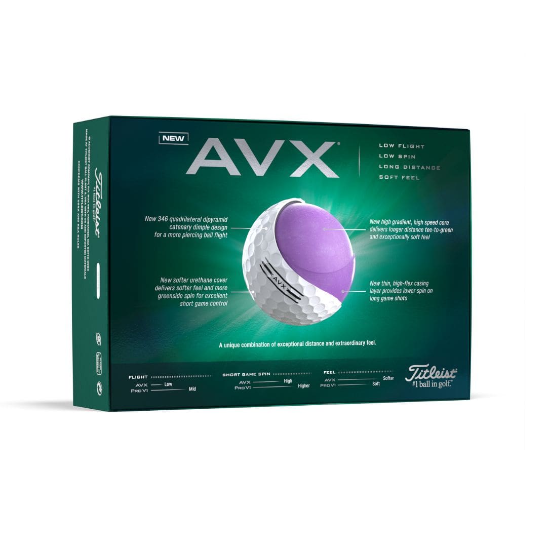 Titleist AVX Golf Balls (White)