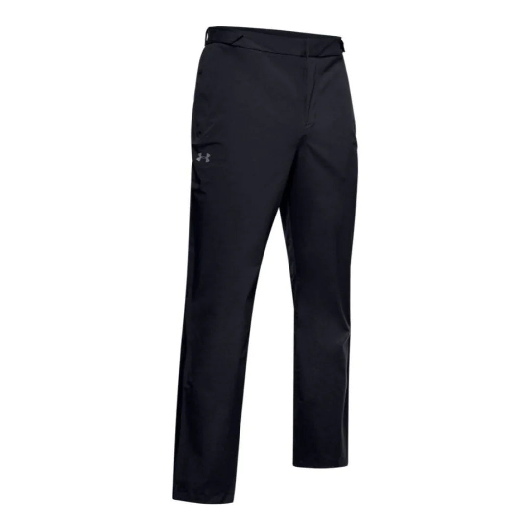 Under Armour Stormproof Rain Golf Trousers (Black)