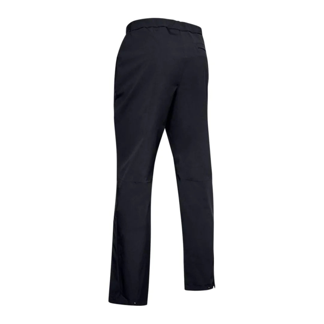 Under Armour Stormproof Rain Golf Trousers (Black)