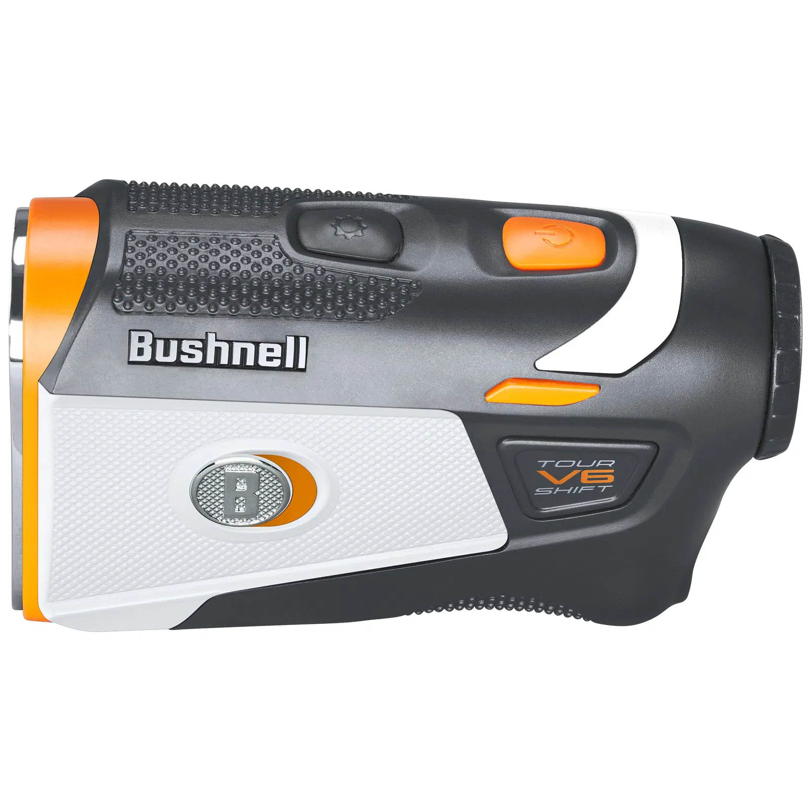 Bushnell Tour V6 Shift Golf Rangefinder - White & Orange