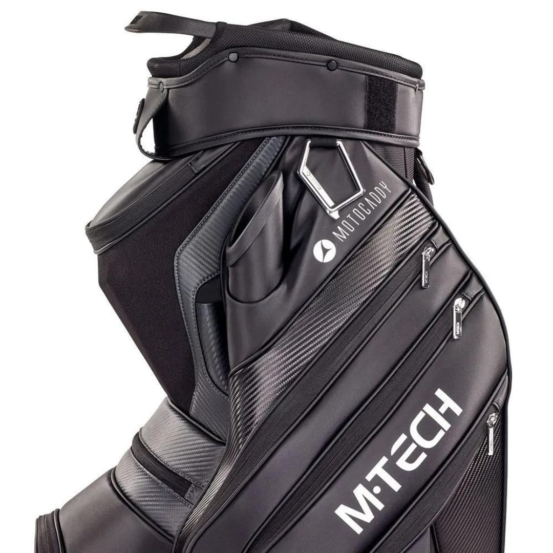 Motocaddy M-Tech Golf Cart Bag (Black & Charcoal)