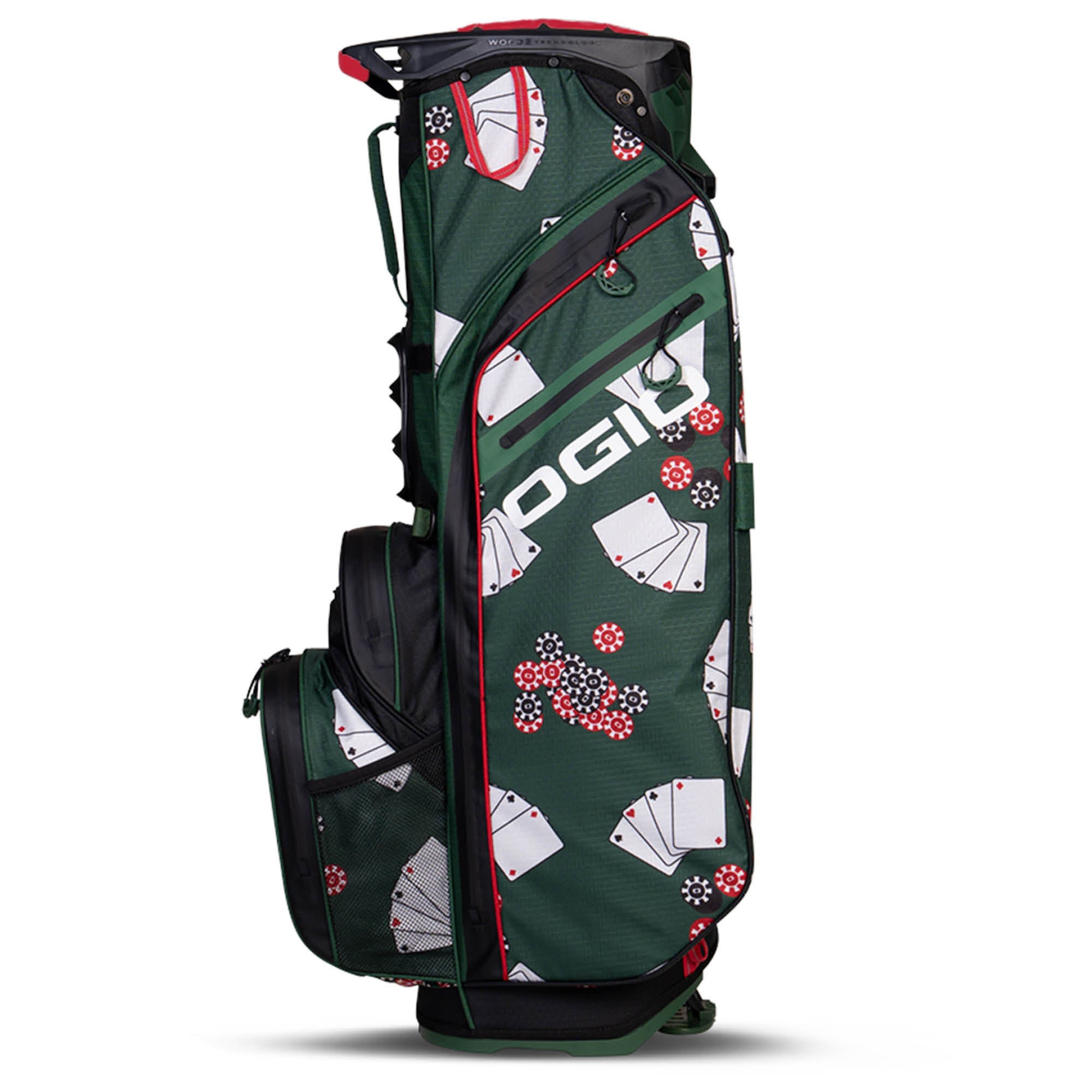 Ogio All Elements Hybrid Golf Stand Bag - Poker