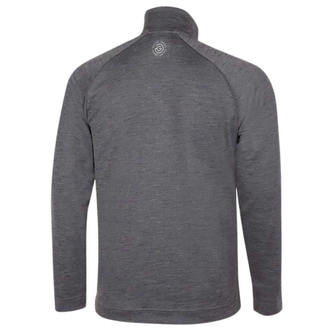 Galvin Green Dion Half-Zip Midlayer (Black Melange)