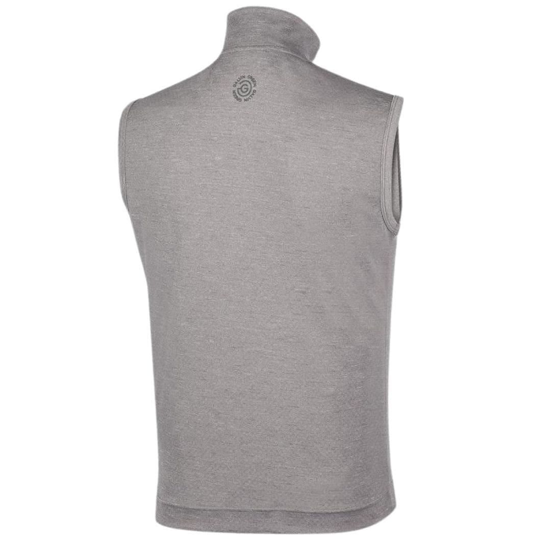 Galvin Green Del Half-Zip Gilet (Grey Melange)
