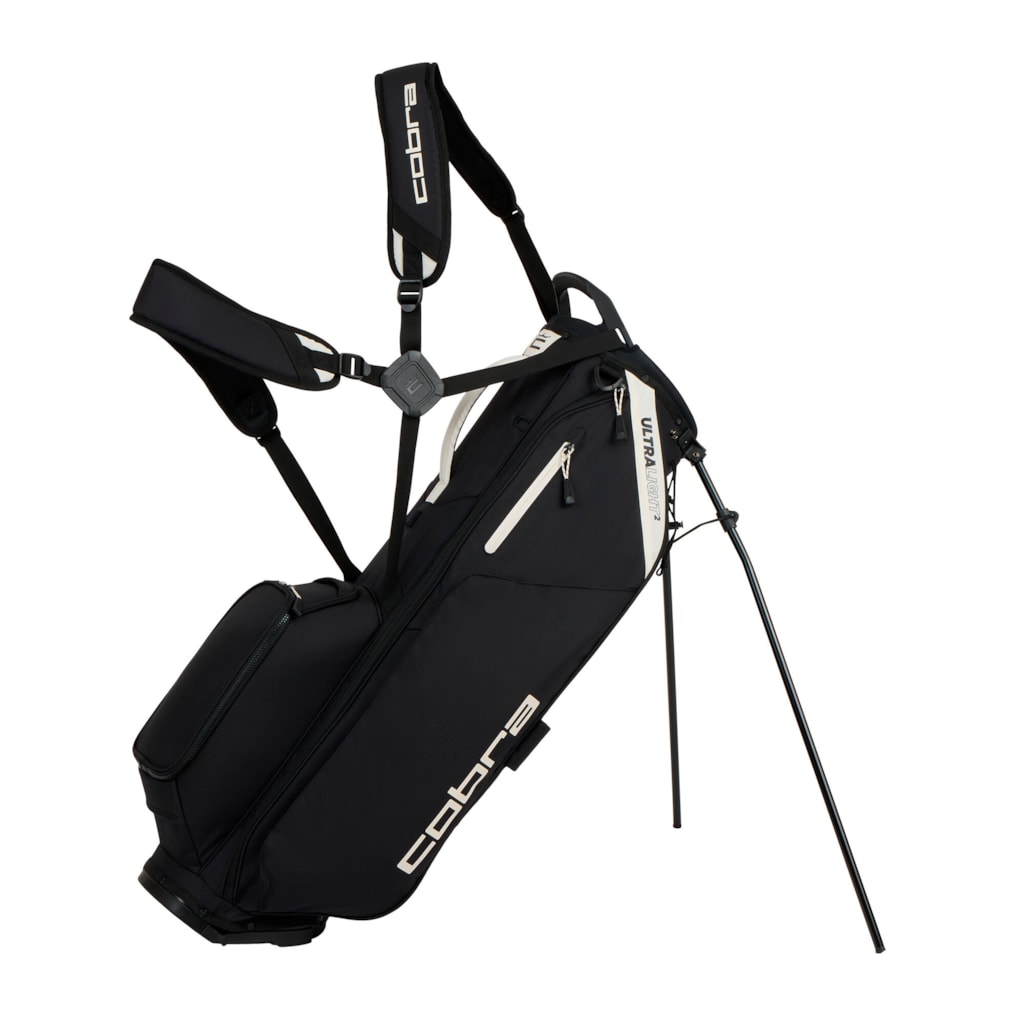 Cobra Ultralight 2 Golf Stand Bag - Black & Sugared Almond