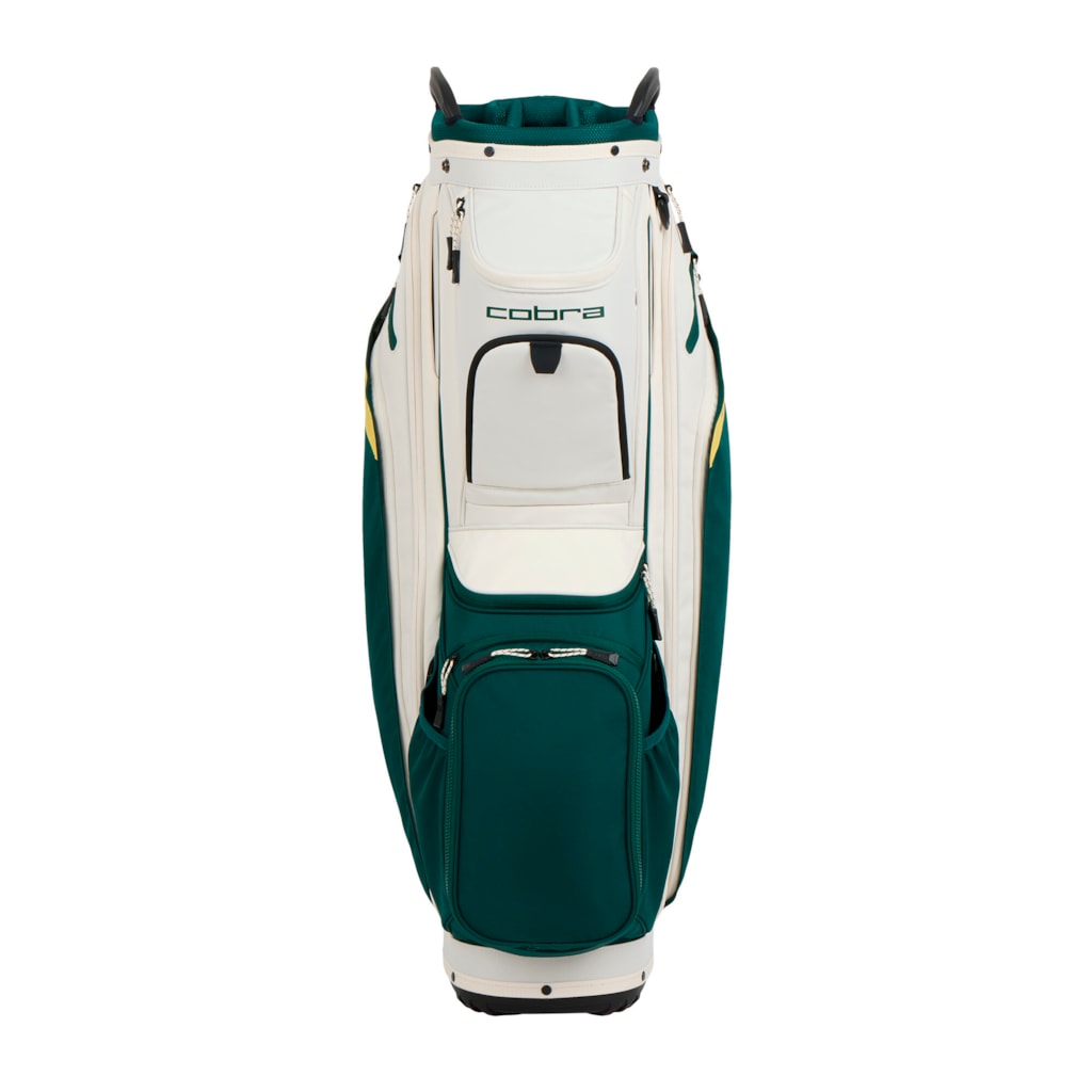 Cobra Ultralight 2 Golf Cart Bag - Sugared Almond, Dark Mrytle & Sunny Yellow