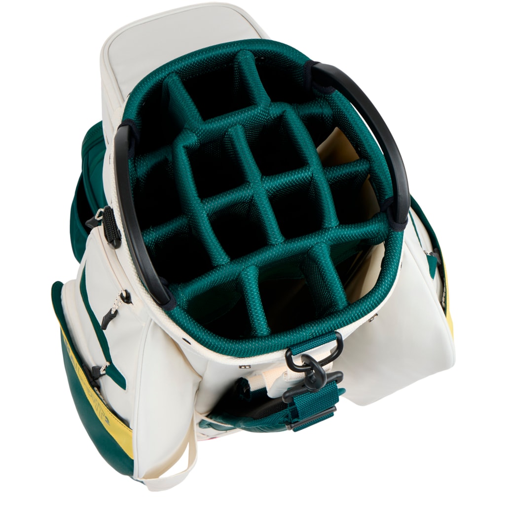 Cobra Ultralight 2 Golf Cart Bag - Sugared Almond, Dark Mrytle & Sunny Yellow